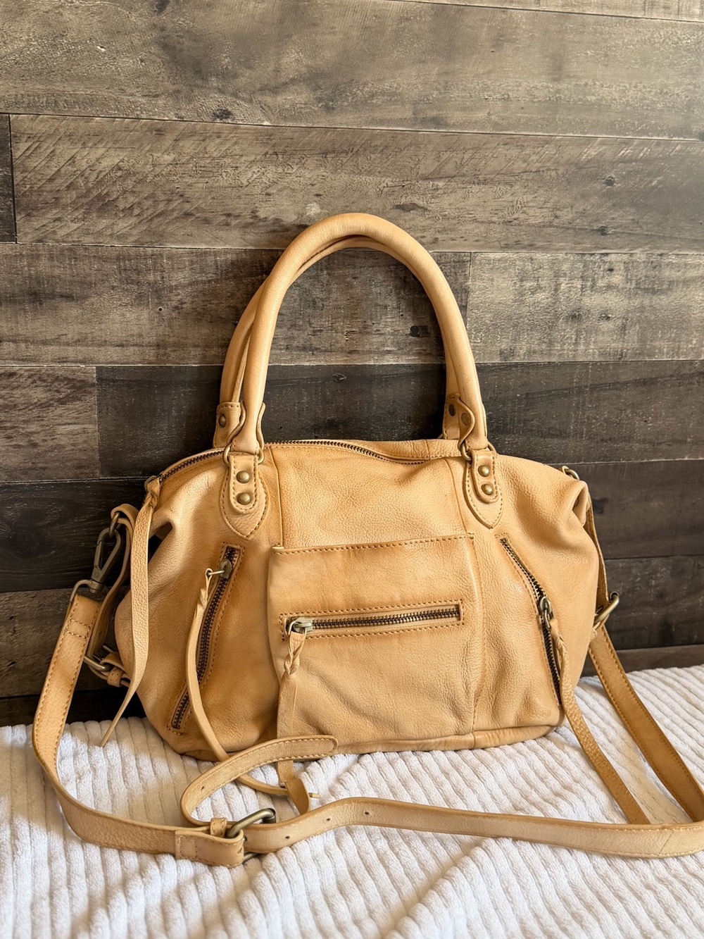 Free People BABY Emerson Handbag In Italian Straw - Picture 2 of 13